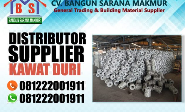 KAWAT DURI PAGAR 100 METER MURAH