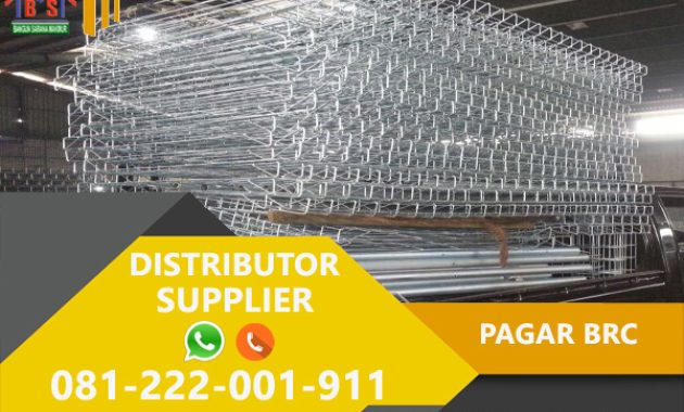 DAFTAR HARGA PAGAR BRC 90 120 150 175 190X240X6MM 7MM 8MM SURABAYA