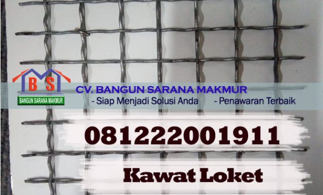 KAWAT LOKET 2,7 MM MURAH DI PROBOLINGGO