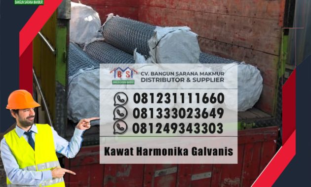 Harga Terbaru Kawat Harmonika 2026 | CV Bangun Sarana Makmur