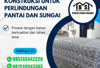 Harga kawat bronjong batu kali