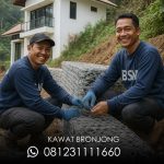 Cara Menguatkan Tebing Rumah dengan Bronjong Penahan Tanah